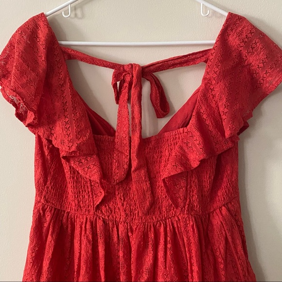 ✨HP✨Free People Undone Lace Mini Dress NWOT - Picture 9 of 13